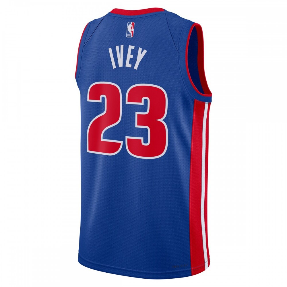 Jaden Ivey Detroit Pistons Unisex 2022 NBA Draft First Round Pick Swingman Jersey - Icon Edition - Blue-Pro Kit Vault | Brand New 26/27 Sports Jerseys